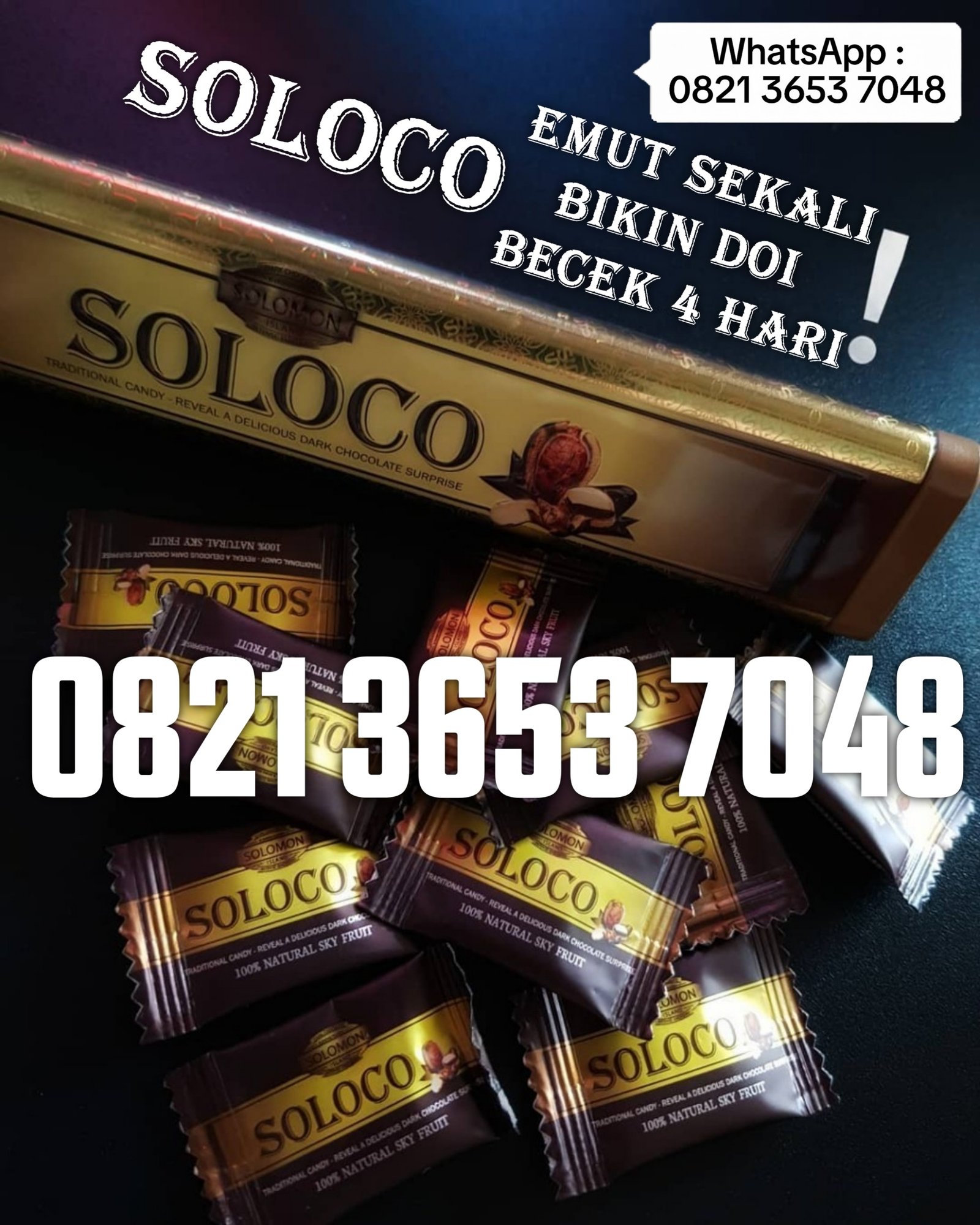 082136537048 Jual Permen Soloco Coklat Pusat Obat Kuat Soloko Asli Di Jakarta Timur